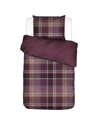 ESSENZA | Ropa de cama de twill 70x90cm / 140x200cm MEAU Mauve Wine | 